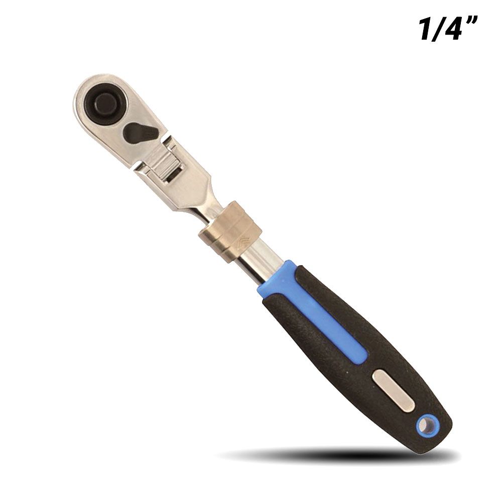 Kincrome K2105 1/4" Drive Flex Head Telescopic Ratchet – image 1