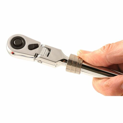 Kincrome K2105 1/4" Drive Flex Head Telescopic Ratchet – image 5