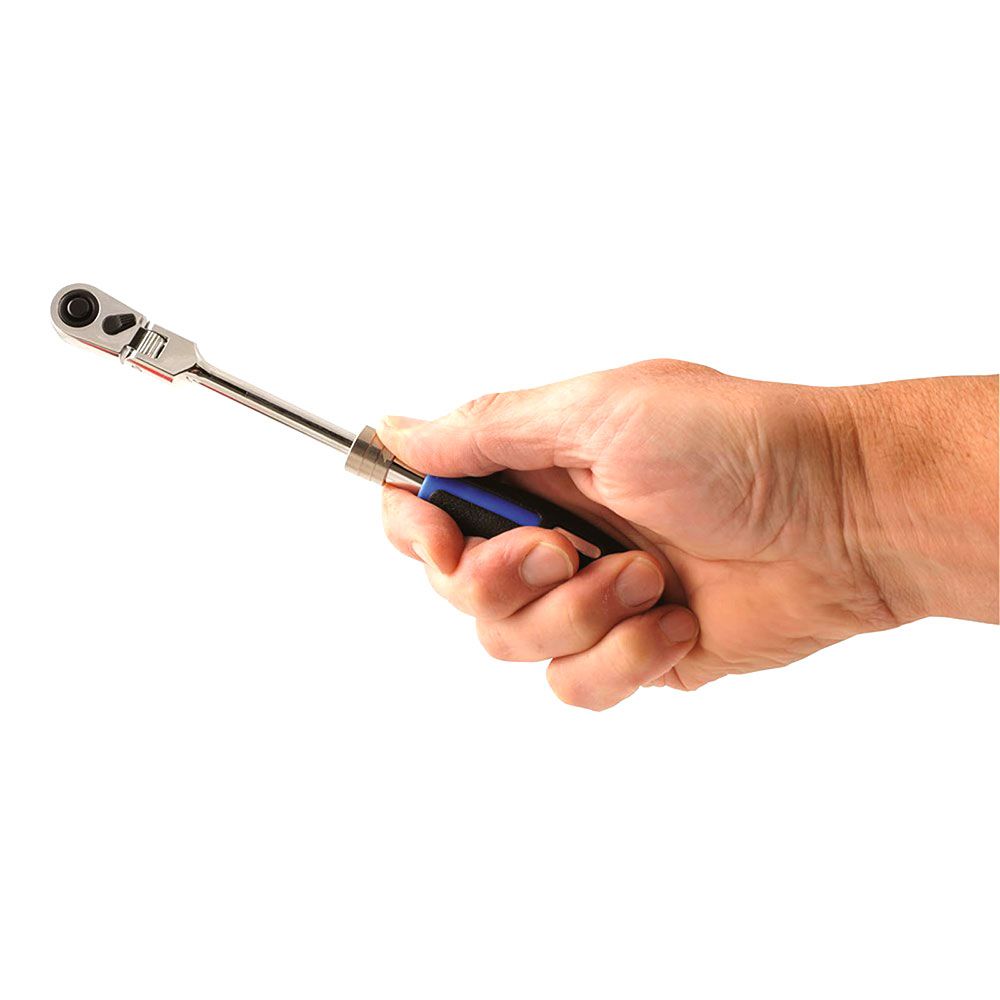 Kincrome K2105 1/4" Drive Flex Head Telescopic Ratchet – image 6