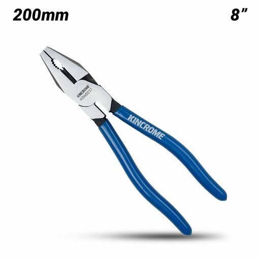 Kincrome K040037 200mm (8") Combination Pliers High Leverage