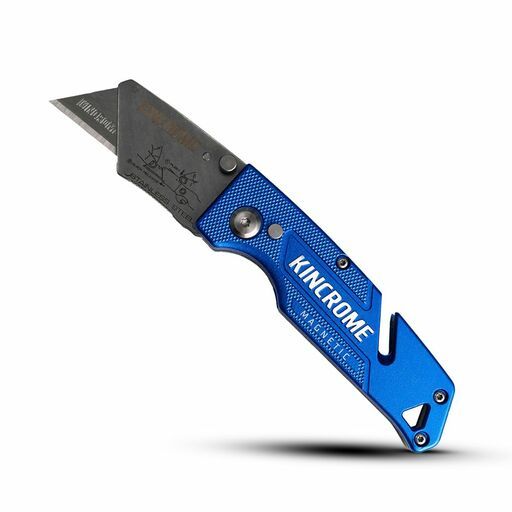 Kincrome K060014 Heavy Duty Folding Utility Knife Magnetic