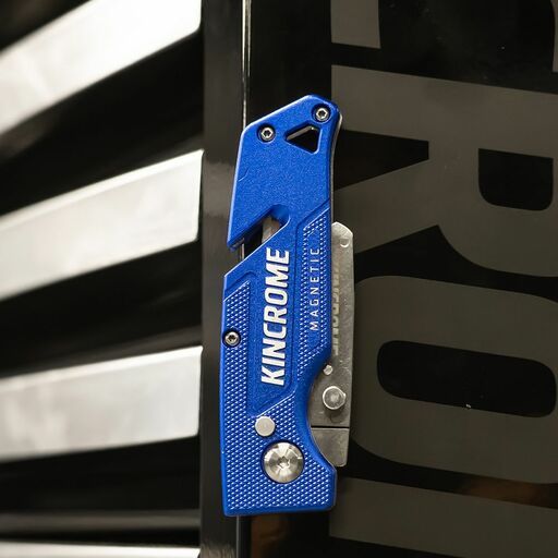 Kincrome K060014 Heavy Duty Folding Utility Knife Magnetic – image 3