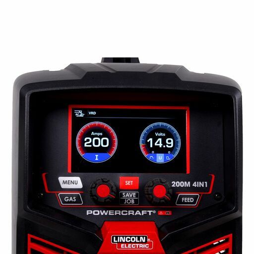 Lincoln Electric K69074-2 200m Multi 4-in-1 Powercraft 10Amp Multi Process Electric Welder – image 5