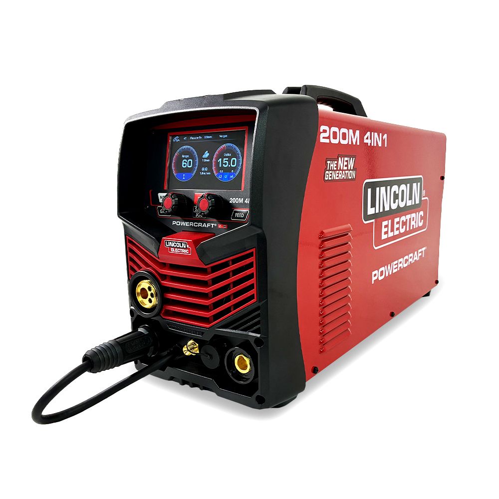 Lincoln Electric K69074-2 200m Multi 4-in-1 Powercraft 10Amp Multi Process Electric Welder – image 1
