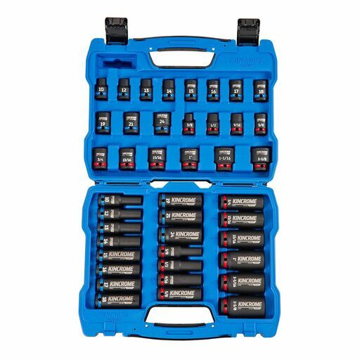 Kincrome K2098 42pce 1/2" Drive - Metric & Imperial Deep/Standard Impact Socket Set – image 2