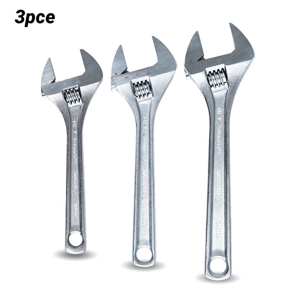 Kincrome K040013 3pce Adjustable Wrench Set – image 1