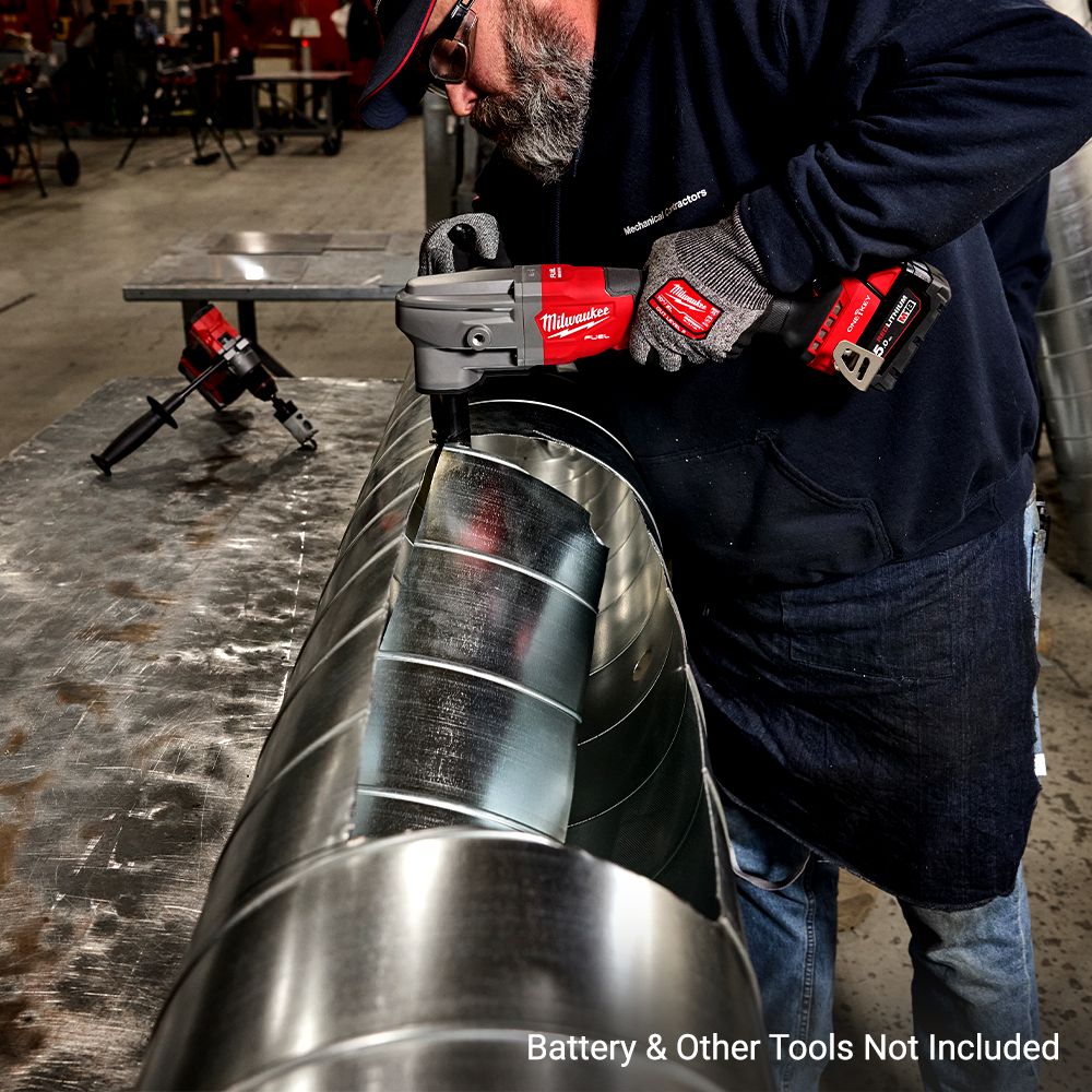 Milwaukee M18FNB350 18V Li-ion FUEL™ 10 Gauge Cordless Nibbler with ONE-KEY™​ - Skin Only – image 7