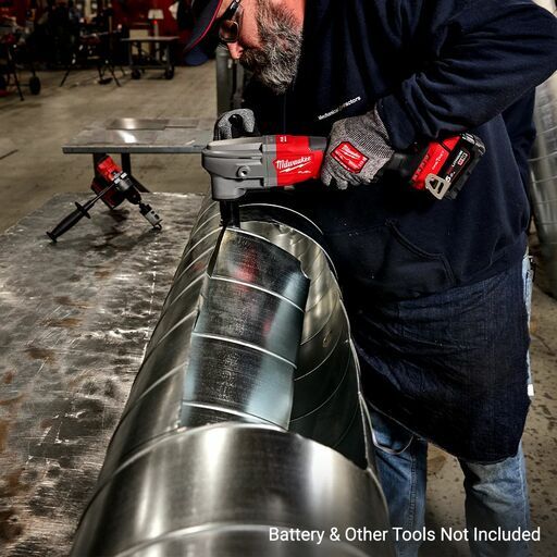 Milwaukee M18FNB350 18V Li-ion FUEL™ 10 Gauge Cordless Nibbler with ONE-KEY™​ - Skin Only – image 7