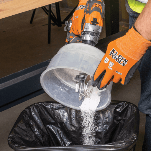 Klein A-31101 Collapsible Hole Saw Dust Bowl – image 5
