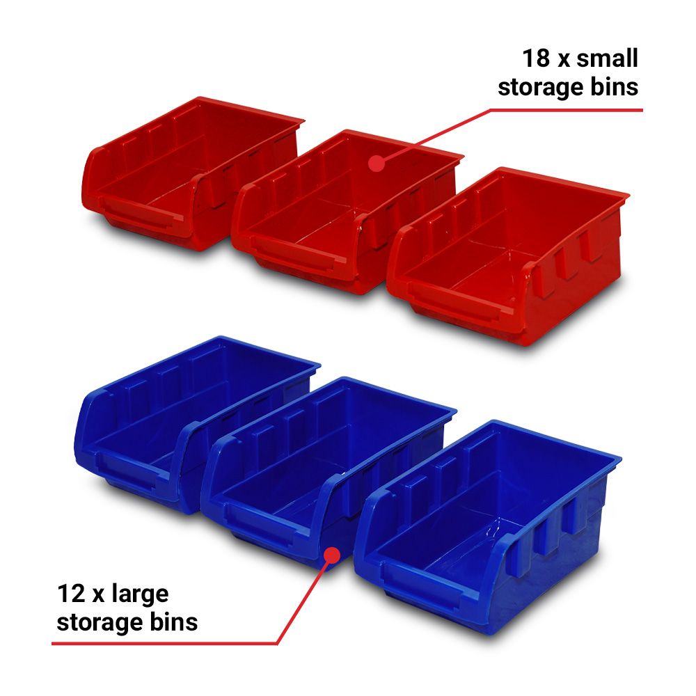 Daytona DWSR30 30 Bin Wall Mounted Storage Rack – image 4