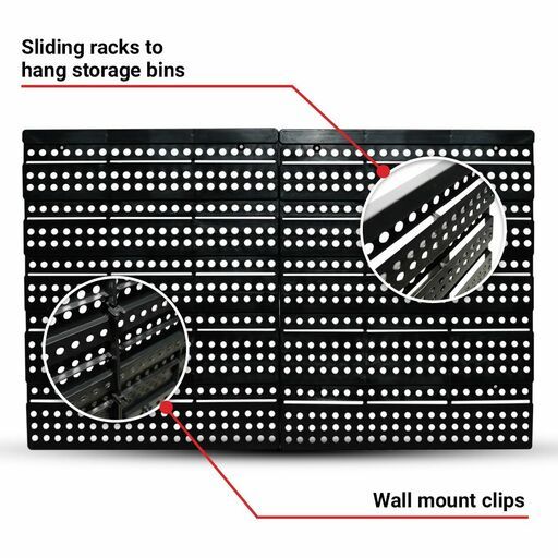 Daytona DWSR30 30 Bin Wall Mounted Storage Rack – image 3
