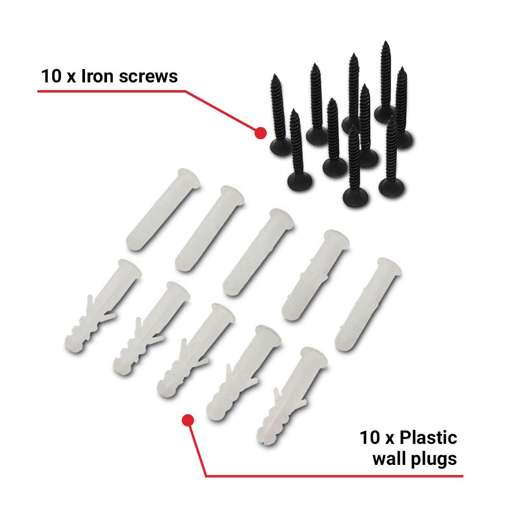 Daytona DWSR30 30 Bin Wall Mounted Storage Rack – image 5
