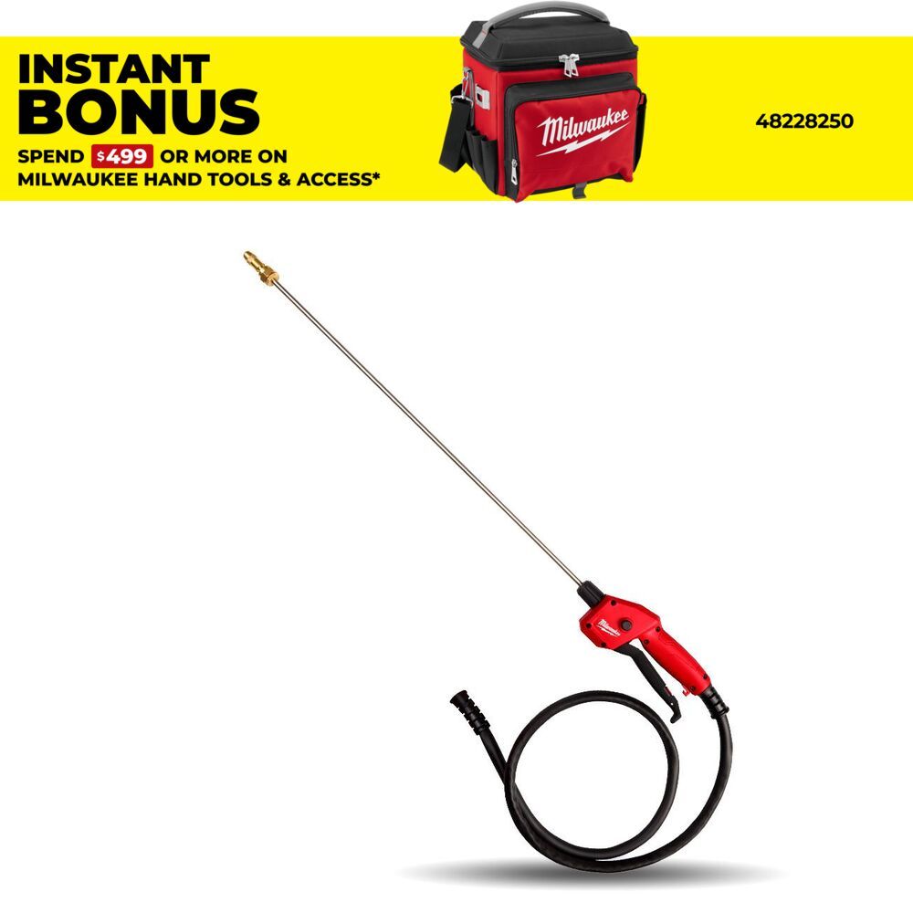 Milwaukee 49162804 Replacement Backpack Sprayer Hose Handle & Wand Assembly – image 1