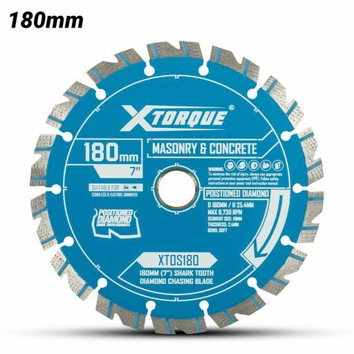 Xtorque XTOS180 180mm (7") Diamond Blade