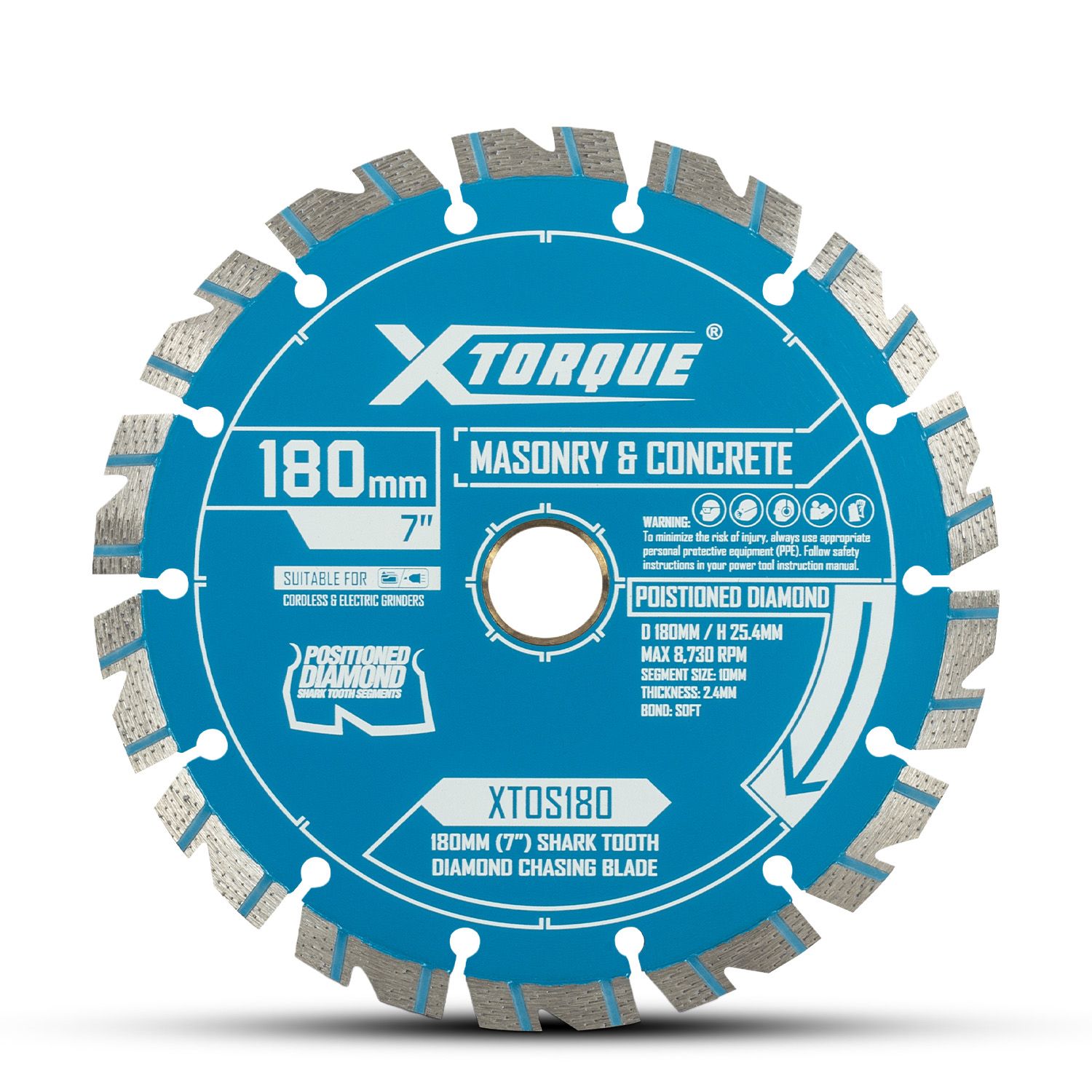 Xtorque XTOS180 180mm (7") Diamond Blade – image 2