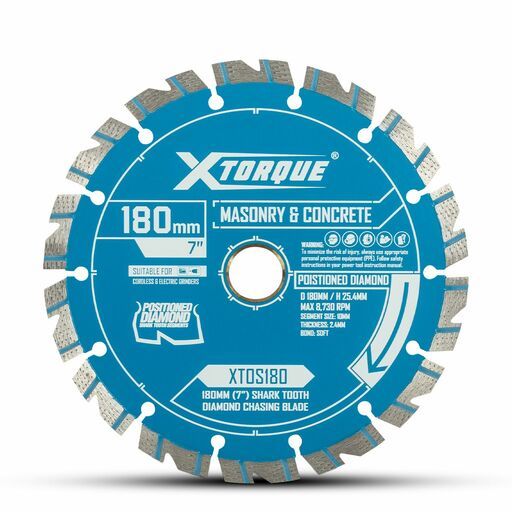 Xtorque XTOS180 180mm (7") Diamond Blade – image 2