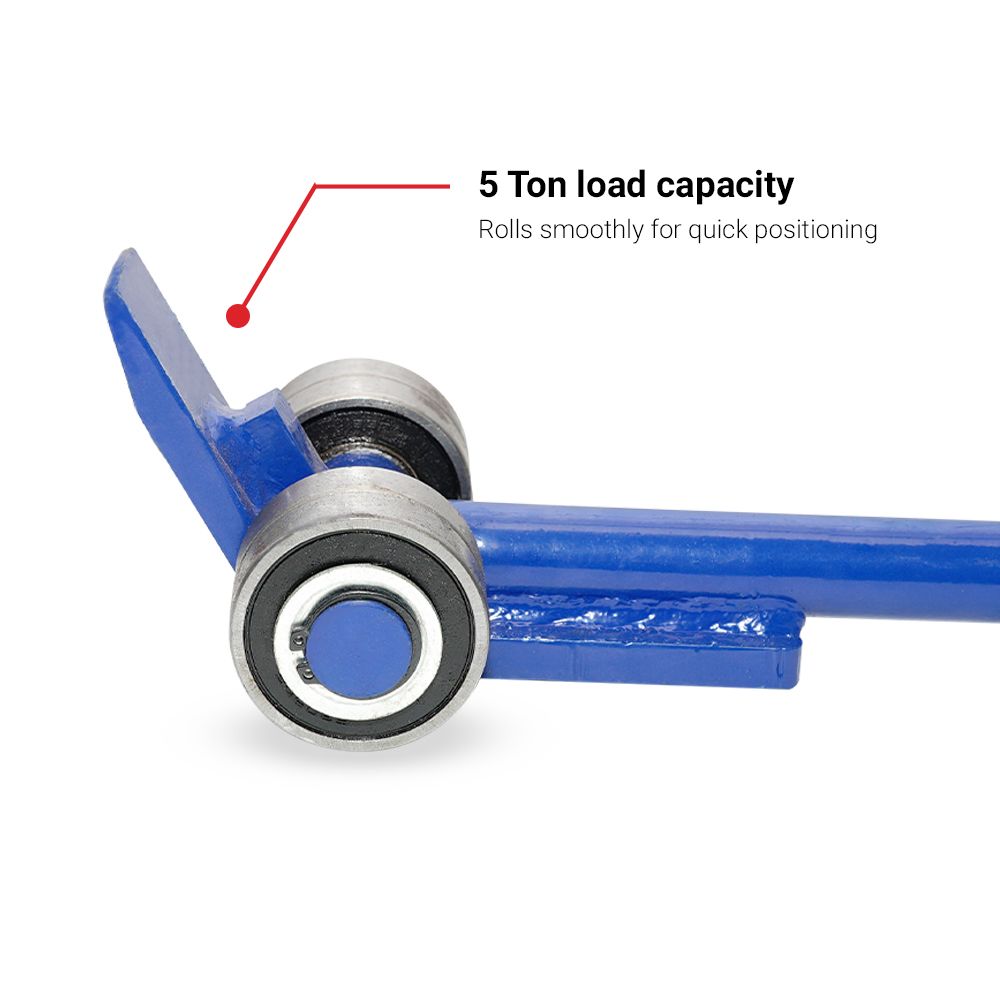 Iron Grip ICB5T 5 Ton Wheeled Flat Head Pulley Crowbar – image 5