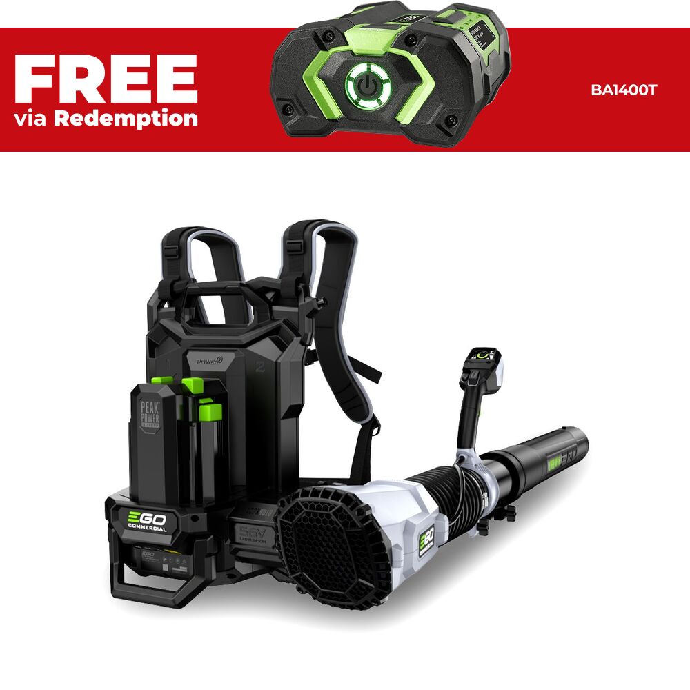 EGO LBPX8010 56V POWER+ Commercial 1360m³/h Backpack Blower with Peak Power - Skin Only – image 1