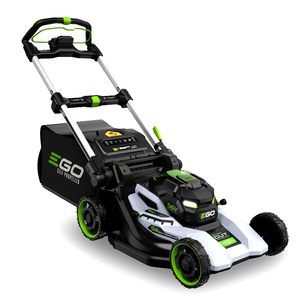 EGO LM2237E-SP 56V 12.0Ah Li-ion POWER+ 55cm Super Composite Deck with Select Cut System Mower Combo Kit – image 4
