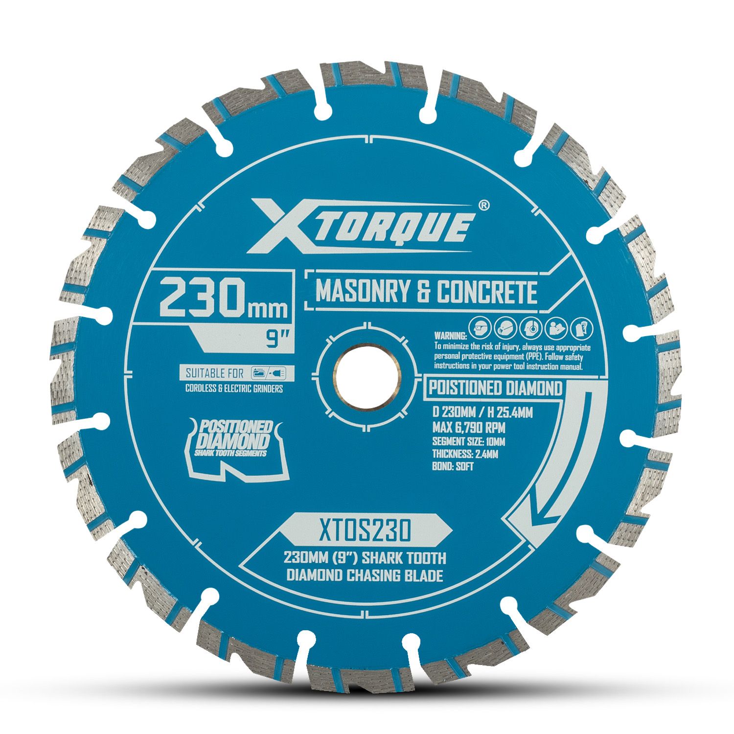 Xtorque XTOS230 230mm (9") Diamond Blade – image 2