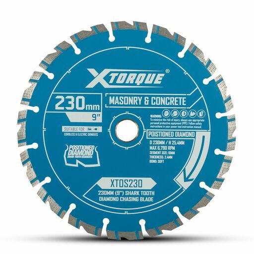 Xtorque XTOS230 230mm (9") Diamond Blade – image 2