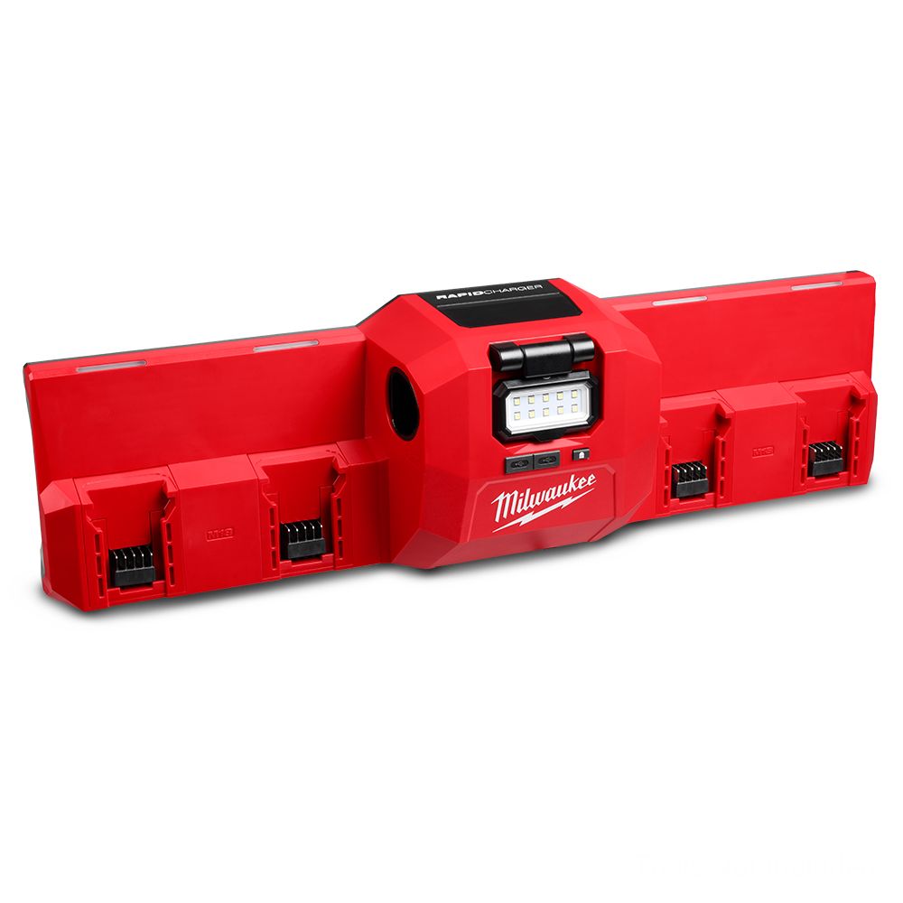 Milwaukee M12-18SBC4 12V-18V Multi Voltage Site Box Rapid Charger – image 1