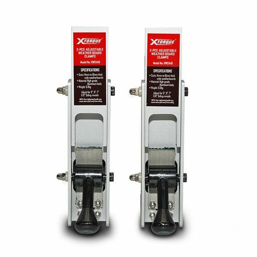 Xtorque XWC1416 2pce Adjustable Weatherboard Clamps – image 3