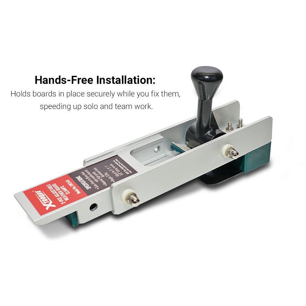 Xtorque XWC1416 2pce Adjustable Weatherboard Clamps – image 7