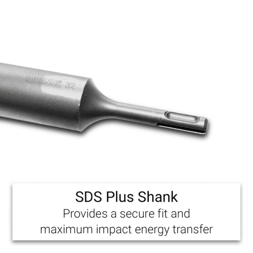 MAGNUS MAG38300 38mm x 300mm SDS Plus Rebar Cutter Drill Bit – image 3