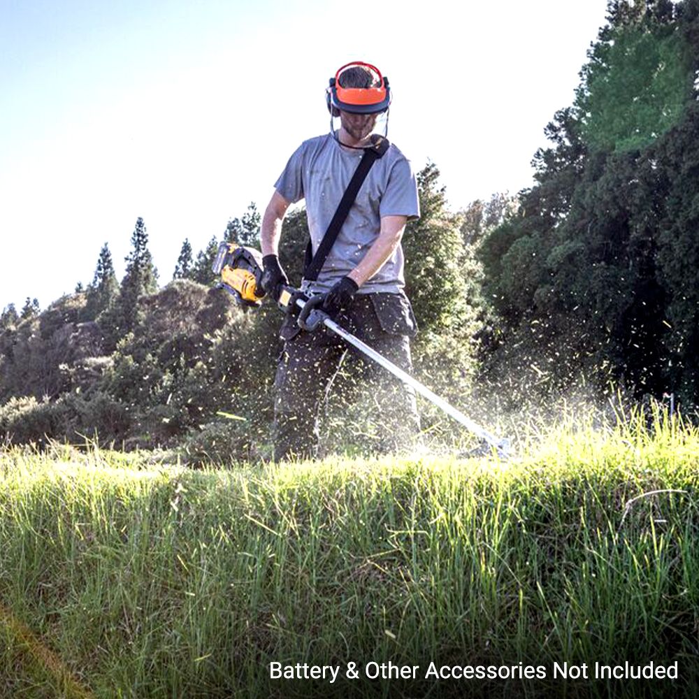DeWalt DCMBC812N-XE 54V XR Li-ion Flexvolt 25cm D-Handle Cordless Brushless Brush Cutter - Skin Only – image 8