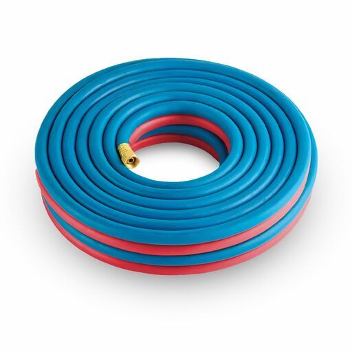 Cigweld 208905 10mm x 10m 5/8"-18 UNF RH + LH Both Ends BlueJet RBX Fitted Gas Hose Oxy/Acet – image 2