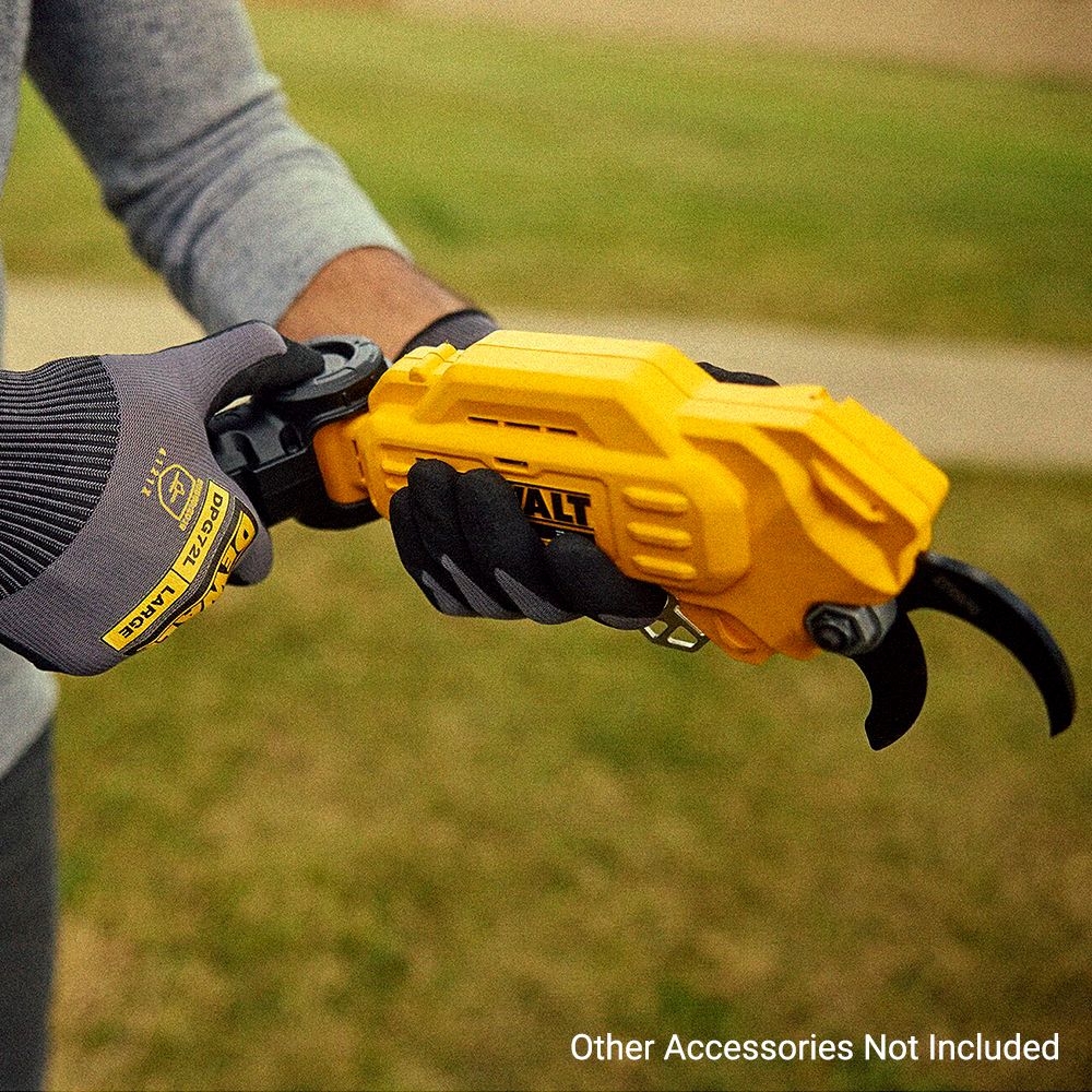 Podadora De Pértiga DEWALT 18V XR - Sin Batería, Corte Hasta 38 Mm, Pértiga Extensible Hasta 3 M, Cabeza Articulada 5 Posiciones