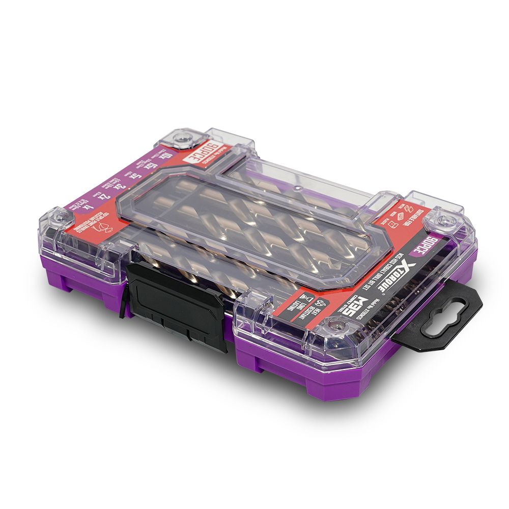 Xtorque XT90M35 90pce M35 HSS Cobalt Drill Bit Set – image 5