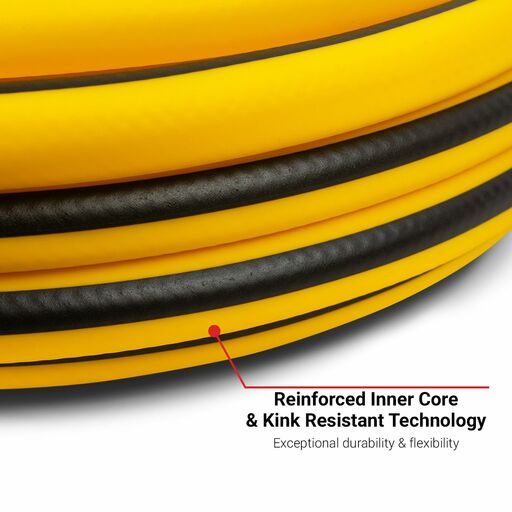 Typhoon TSG1830 30m x 18mm Super Flex Garden Hose Yellow – image 3