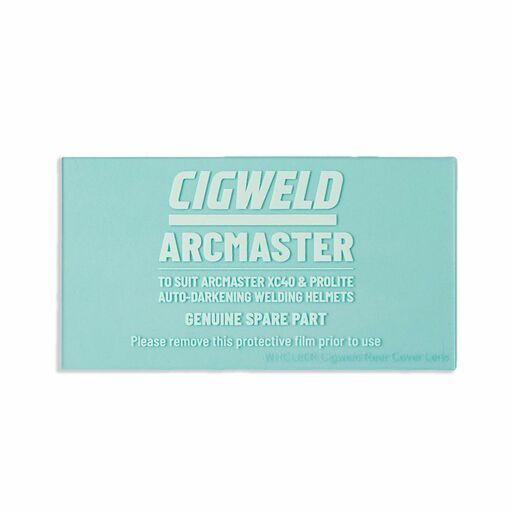 Cigweld WHCL80R 3-Pack Rear Cover Lens to Suit ARCMASTER XC40 Helemt – image 3