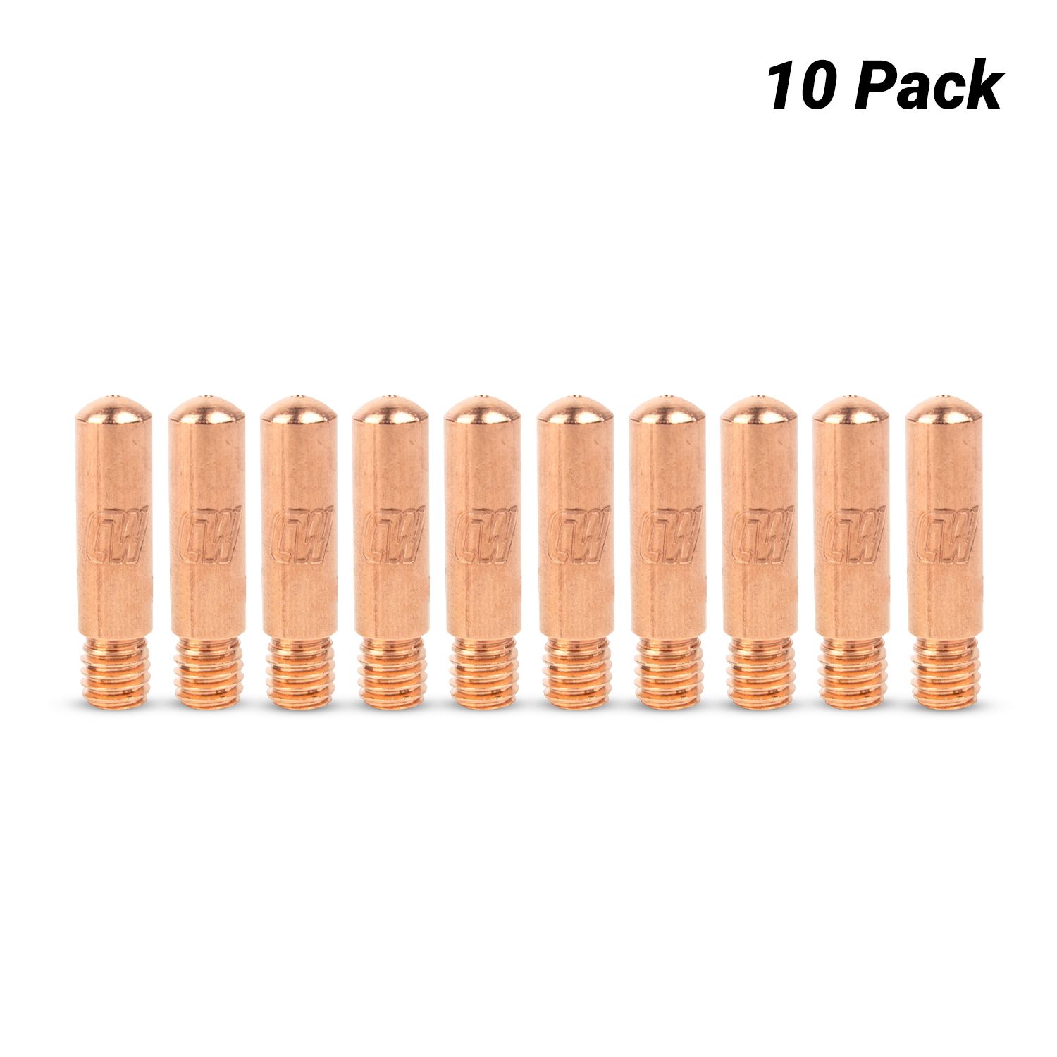 Cigweld TWT1109 10-PACK TWECO 0.9mm No.1 MIG Contact Tips – image 1