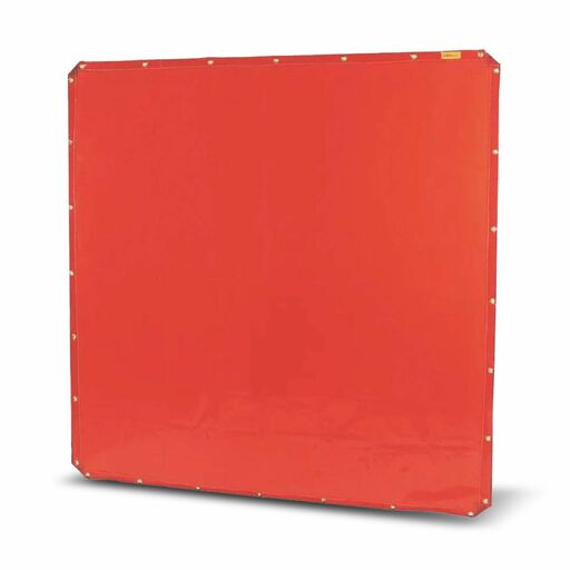 Lincoln 03-0418 1.8m x 1.8m Red Electric Welding Curtain