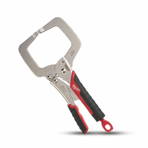 Milwaukee 48223631 279mm (11") Torque Lock C-Clamp Locking Pliers with Regular Jaws and Durable Grip – image 4