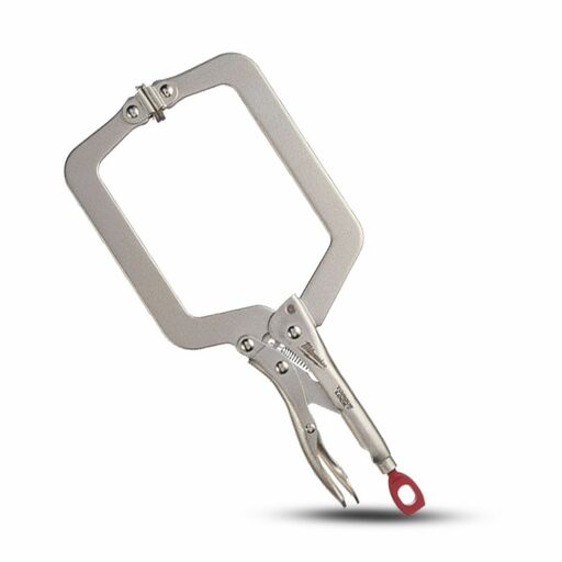 Milwaukee 48223523 228mm (9") Torque Lock Deep Reach C-Clamp Locking Pliers Swivel Jaw – image 4