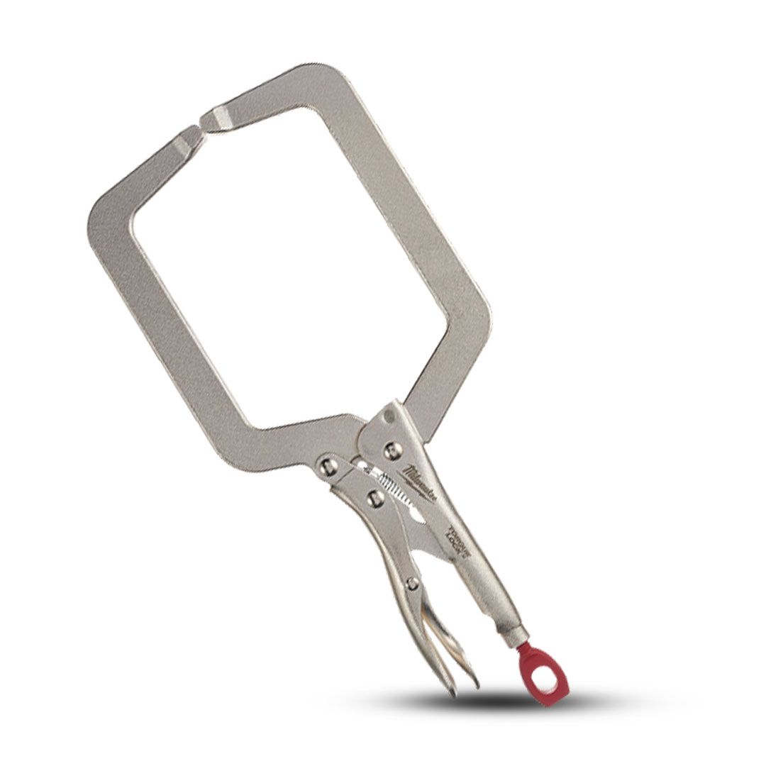 Milwaukee 48223533 228mm (9") Torque Lock Deep Reach C-Clamp Locking Pliers Regular Jaw – image 4