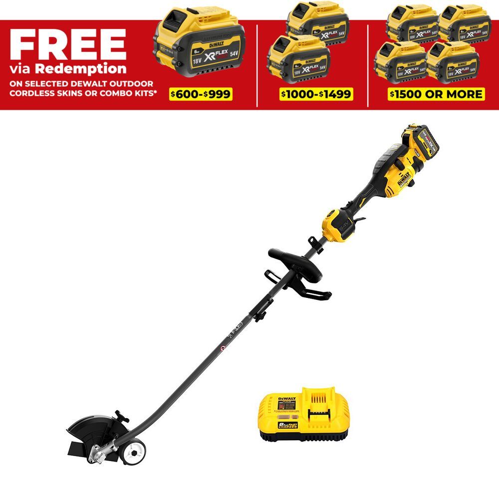 DeWalt DCMASED57X1-XE 54V XR FlexVolt 9.0Ah Li-ion Cordless Brushless 19cm Edger Combo Kit – image 1