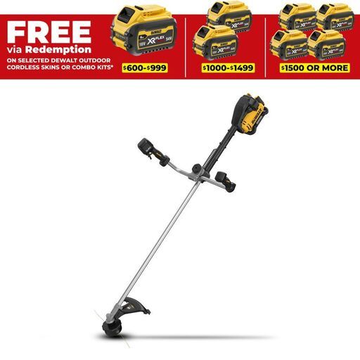 DeWalt DCMST922N-XE 54V XR FlexVolt Li-ion Cordless Bull Horn Handle Line Trimmer  - Skin Only