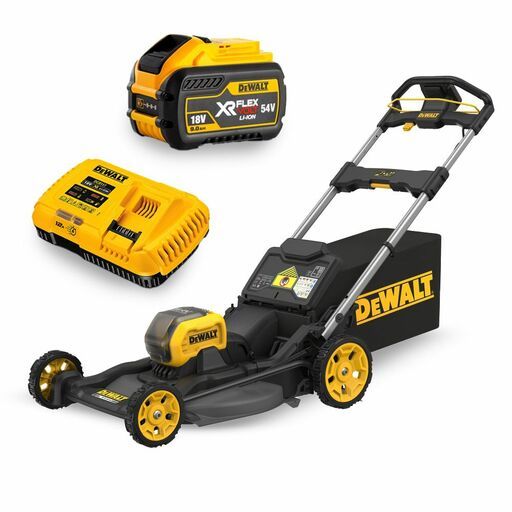 DeWalt DCMWP500X1-XE 54V XR 9.0Ah Li-ion Cordless Brushless 21" Push Mower Combo Kit – image 2