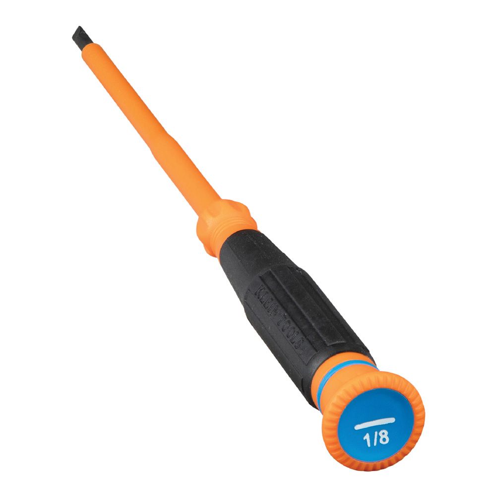 Klein A-6254INS 1/8" Slotted, 4" Shank Insulated Precision Screwdriver – image 4
