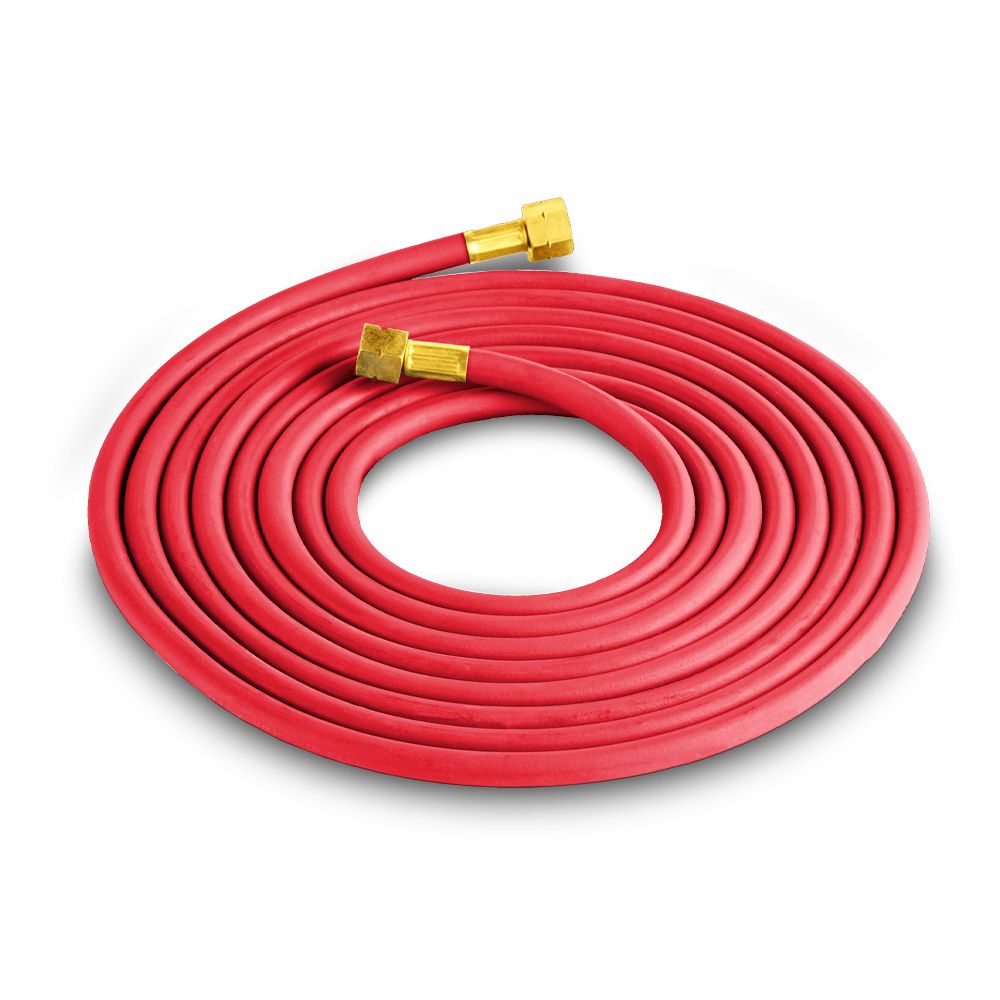 Cigweld 208425 5mm x 4m 5/8"-18 UNF LH BlueJet RBX Fitted Gas Hose Acetylene – image 2