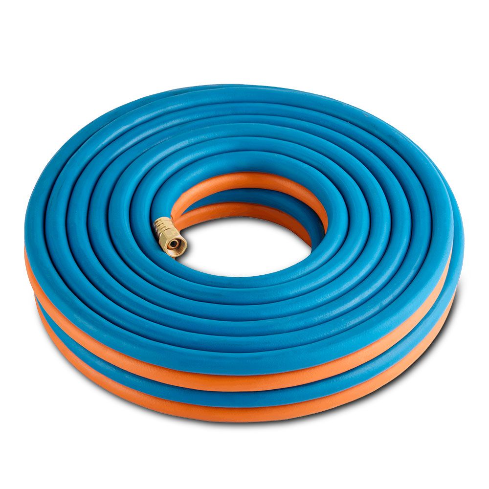 Cigweld 208907 10mm x 10m 5/8"-18 UNF RH + LH Both Ends BlueJet RBX Fitted Gas Hose Oxy/LPG – image 2