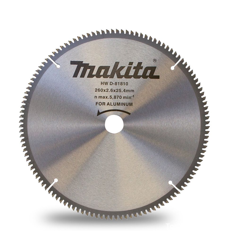 Makita D-81810 260mm x 25.4 x 120T TCT Saw Blade - Aluminium – image 2
