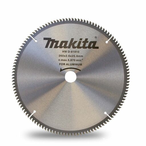 Makita D-81810 260mm x 25.4 x 120T TCT Saw Blade - Aluminium – image 2