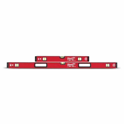 Milwaukee MLBXSM48 600mm & 1200mm (24"/48") REDSTICK Magnetic Box Level Set – image 5