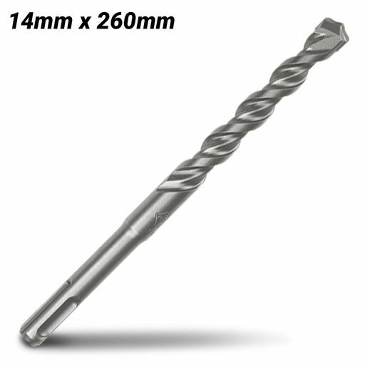 Milwaukee 4932307079 M2 14mm x 260mm SDS Plus 2-Cut Drill Bit – image 2